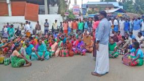 due-to-migrant-workers-lost-jobs-tn-construction-workers-strike-in-pattukottai