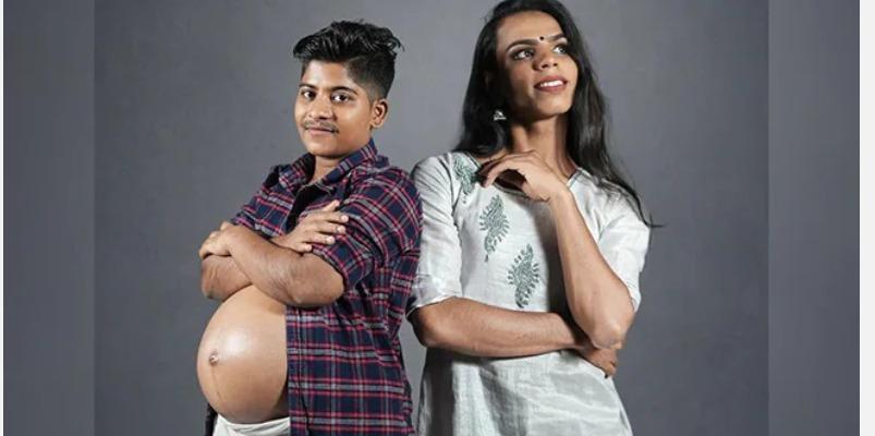 For the first time in the country, a child was born to a transgender couple in Kerala