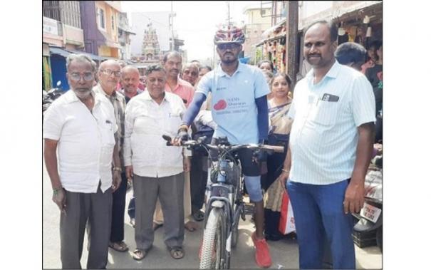 50000 KM Ride for Plastic Recycling Awareness: Youth Ride Across India on Bicycle
