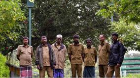 forest-rangers-who-caught-a-man-killing-tiger-in-masinagudi-arrive-to-catch-a-leopard-on-paramathi-velur