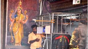 visit-of-the-president-of-india-security-tightened-in-madurai-meenakshi-amman-temple-staff-gathering-details