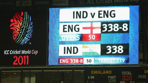 Today in Indian Cricket OTH (27-02-2011): India's 'Tie' Match in World Cup!