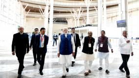 pm-inaugurates-airport-in-shimoga-people-wearing-hawaiian-slippers-also-want-to-fly