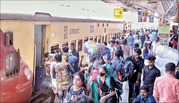 Panic due to reports of attack in Tirupur