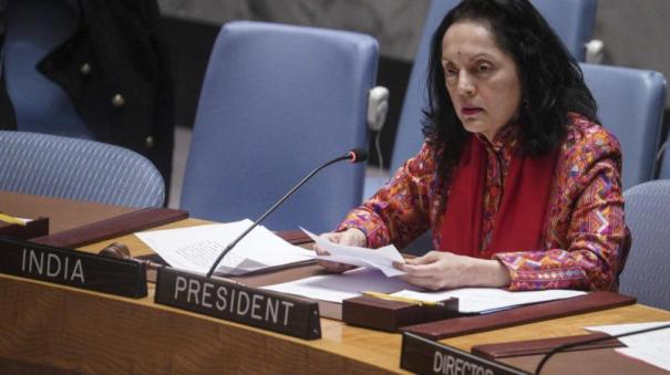 இல்லத்தரசிகளை தேசத்தை கட்டமைப்பவர்களாக நம்புகிறார் - பிரதமர் மோடி குறித்து ஐ.நா.வுக்கான இந்தியத் தூதர் பேச்சு