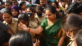 telangana-cm-daughter-kavitha-arrested-for-summons-to-appear-in-delhi-liquor-policy-scam-case