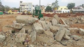 lakhs-of-rupees-wasted-due-to-demolition-of-weekly-market