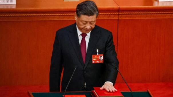 Xi Jinping telah dilantik sebagai Presiden China untuk ketiga kalinya
