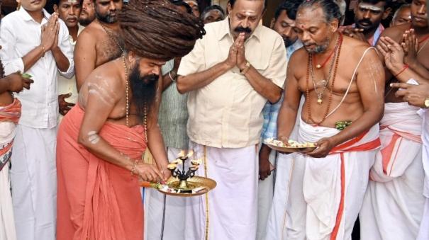 Rs. 4 Crores for renovation of 4 temples including Kampahareswarar temple in Tiruphuvanam