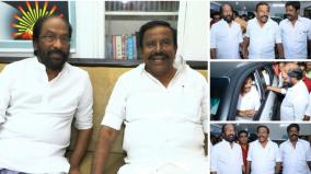 tn-minister-kn-nehru-meets-dmk-mp-trichy-siva-at-his-residence