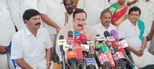Anbumani: It was incorrect to deny Rahul Gandhi the MP position.