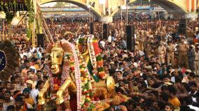 flag-hoisting-at-meenakshi-amman-temple-on-23rd-april-kallazhaghar-descending-into-vaigai-river-on-05th-may