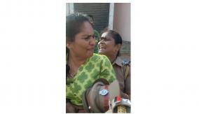 madurai-female-police-inspector-vasanthi-arrested-for-threatening-witness