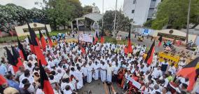 dharna-protest-on-jipmer-against-fee-notification-4-mlas-including-leader-of-opposition-arrested