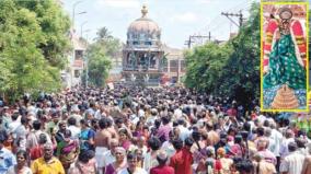 panguni-chariot-in-srirangam-a-large-number-of-devotees-pulled-the-rope