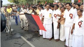 on-the-occasion-of-the-chief-minister-birthday-minister-p-murthy-started