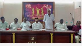 protest-against-tarring-of-karaikaal-port-to-adani-without-puducherry-govt-approval-cpi-decision