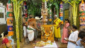 palani-lakshmi-narayana-perumal-temple-chithirai-festival-begins-with-flag-hoisting