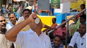 govt-ignores-protest-4-employees-admitted-to-hospital-after-drinking-phenol-on-puducherry