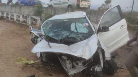 car-overturns-near-melur-two-from-chennai-killed