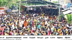 madurai-city-where-meenakshi-thirukalyanam-decorated-festival-thousands-of-devotees-crowed-the-chithirai-streets