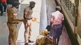 police-rescue-man-who-fell-from-running-train-on-salem-cctv-footage-viral