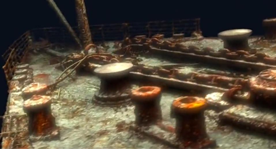 Titanic: First ever full-sized scans reveal wreck as never seen before