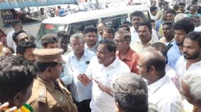 liquor-smuggling-issue-public-welfare-organizations-protest-on-puducherry-demanding-cbi-investigation