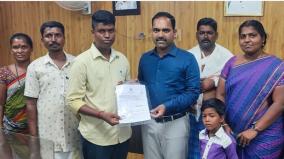 sivagangai-district-collector-issued-caste-certificate-to-narikkurvar-student