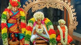 vaikasi-visakha-festival-begins-with-flag-hoisting-at-nachadai-swamy-temple-near-rajapalayam