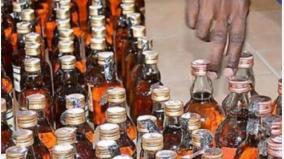 sivaganga-15-illegal-liquor-bars-closed-19-people-arrested-for-selling-liquor-in-the-open-306-bottles-of-liquor-confiscated