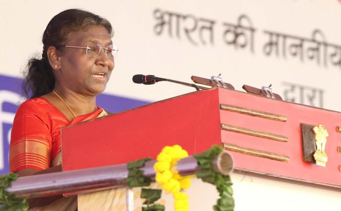 “Being born in a tribal society is not a disadvantage” – President Draupathi Murmu speech