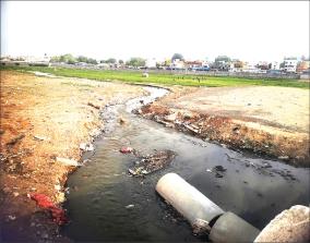 sewage-reopened-in-madurai-vaigai-river