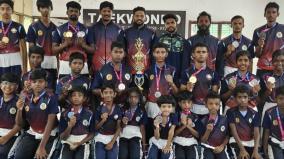 state-level-kickboxing-madurai-students-won-9-gold-medals