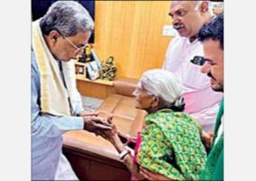 cabinet-minister-status-for-112-year-old-thimmakka-karnataka-cm-orders