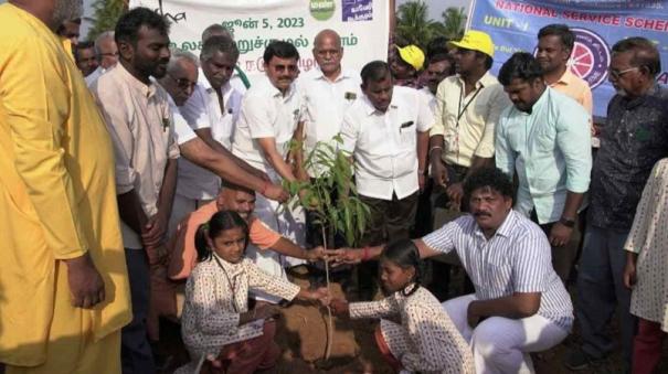 Target of Planting 1.1 Crore Saplings Across Tamil Nadu under the Cauvery Kookural Movement