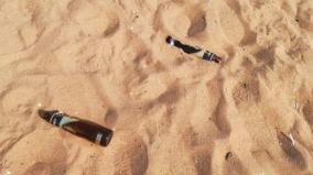 plastic-bottel-items-still-in-use-on-the-marina-beach-in-chennai