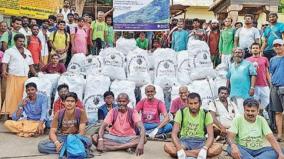 isha-volunteers-removed-1500-kg-of-plastic-waste-from-velliangiri-hill