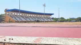 puducherry-uppalam-indira-gandhi-sports-ground-is-set-up-synthetic-track