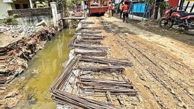 rainwater-drainage-works-issue-in-madipakkam-ramnagar