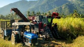 harvesting-sugarcane-by-machine-in-palani-farmers-are-happy-as-they-save-money