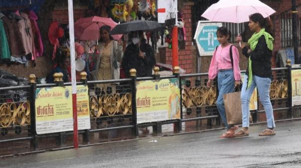 Chance of rain with thunder and lightning for 4 days