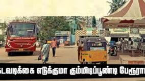 drink-alcohol-cow-sleep-a-bus-stand-will-gummidipoondi-municipality-take-action