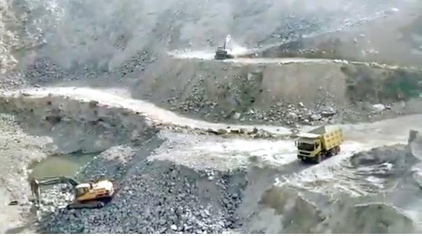 destroyed by encroaching stone quarries: Kumari becoming a desert