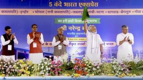 pm-modi-flags-off-five-vande-bharat-trains-in-bhopal