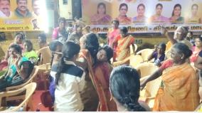 samiyattam-for-devotional-song-at-dmk-womens-rally-in-karaikudi