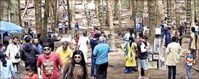 tourists-thronged-kodaikanal-despite-the-end-of-the-summer-season