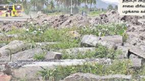 historical-landmark-kaal-mandapam-demolished-during-road-widening-near-dharmapuri