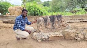 early-pandya-period-saptamatrika-sculpture-found-near-usilampatti