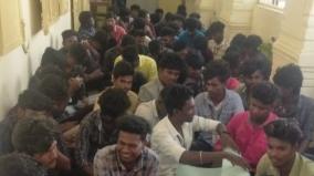 students-of-kumbakonam-government-boys-college-stage-sit-in-protest-against-geography-professor